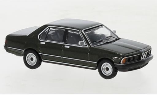 Bmw 733 1/87 Minichamps i (E23) metallise verde 1977 modellino in miniatura