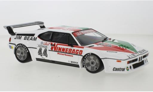 Bmw M1 1/18 Minichamps Procar No.44 GS Team Marko Jim Beam Procar Silverstone 1979 modellino in miniatura
