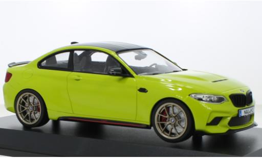 Bmw M2 1/43 Minichamps CS verde 2020 modellino in miniatura