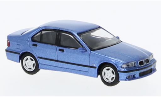 Bmw M3 1/87 Minichamps (E36) metallise blu 1994 modellino in miniatura