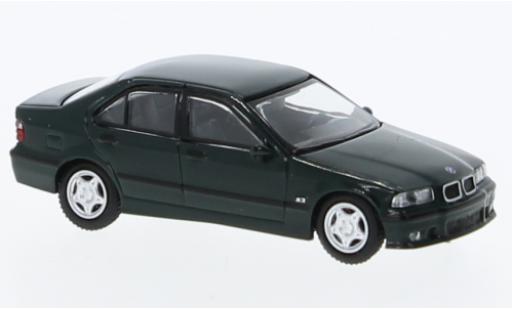 Bmw M3 1/87 Minichamps (E36) verde 1994 modellino in miniatura