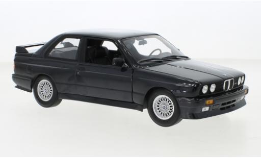 Bmw M3 1/18 Minichamps Evo (E30) metallise blu 1989 modellino in miniatura