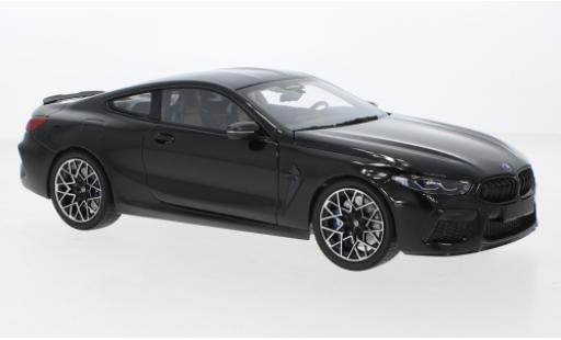Bmw M8 1/18 Minichamps Competition Coupe metallise nero 2020 modellino in miniatura