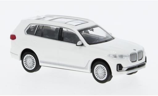Bmw X7 1/87 Minichamps (G07) bianco 2019 modellino in miniatura