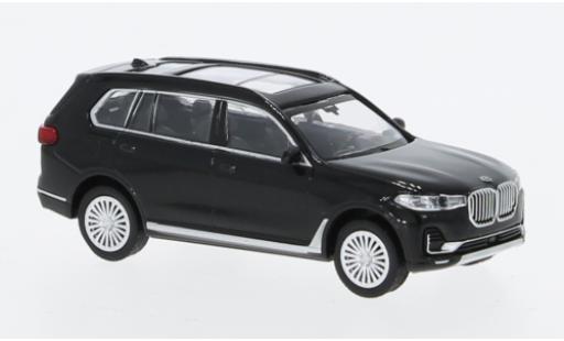Bmw X7 1/87 Minichamps (G07) nero 2019 modellino in miniatura