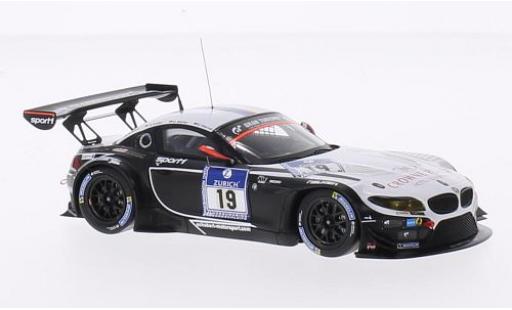 Bmw Z4 1/43 Minichamps GT3 No.19 Sports Trophy Team Schubert Crowne Plaza 24h Nuerburgring 2014 modellino in miniatura