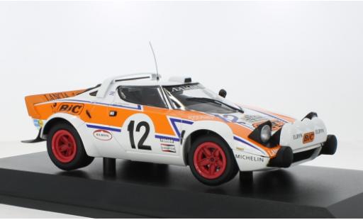 Lancia Stratos 1/18 Minichamps HF No.12 Lambda Rallye WM Rallye Acropolis 1979 modellino in miniatura