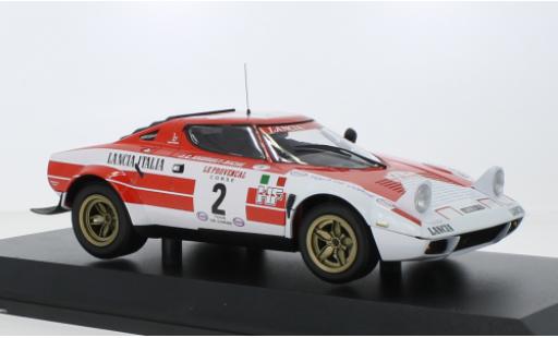 Lancia Stratos 1/18 Minichamps HF No.2 -Italia Marlboro Rallye WM Tour de Corse 1974 modellino in miniatura