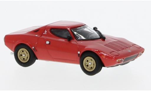 Lancia Stratos 1/87 Minichamps rosso 1974 modellino in miniatura