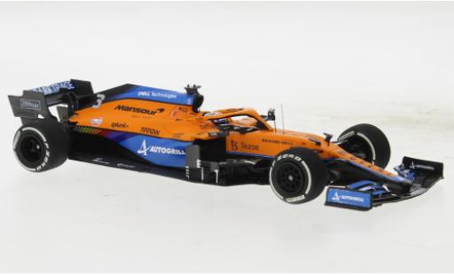 McLaren F1 1/43 Minichamps MCL35M No.3 Team formule 1 GP France 2021 modellino in miniatura
