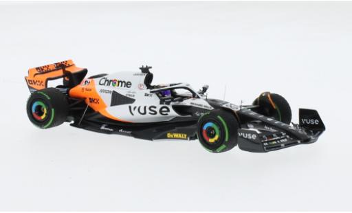 McLaren F1 1/43 Minichamps MCL60 No.81 Team formule 1 GP Monaco 2023 modellino in miniatura