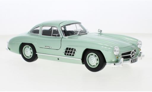 Mercedes 300 1/18 Minichamps SL (W198) metallise verde 1955 modellino in miniatura