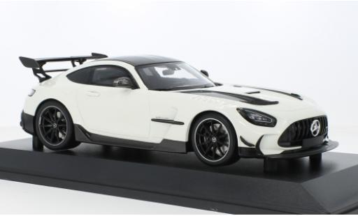 Mercedes AMG GT 1/18 Minichamps Black Series metallise bianco 2020 modellino in miniatura