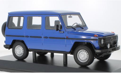 Mercedes Classe G 1/18 Minichamps G-classe LWB (W460) blu foncé 1980 modellino in miniatura