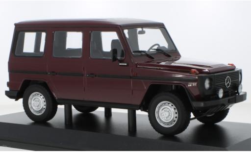 Mercedes Classe G 1/18 Minichamps LWB (W460) rosso 1980 modellino in miniatura