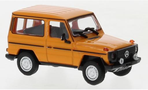 Mercedes Classe G 1/87 Minichamps G-Modèle SWB (W460) orange 1980 modellino in miniatura