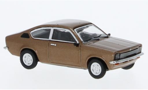 Opel Kadett 1/87 Minichamps C Coupe metallise brun 1973 modellino in miniatura