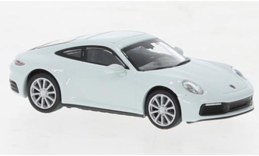Porsche 992 4S 1/87 Minichamps 911  Carrera bianco 2019 modellino in miniatura