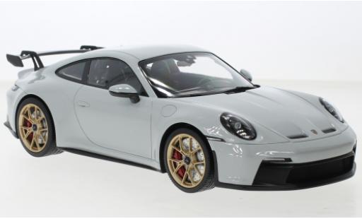 Porsche 992 GT3 1/18 Minichamps 911  grigio 2021 modellino in miniatura