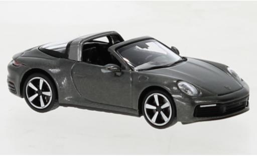 Porsche 992 Targa 1/87 Minichamps 911  4 metallise verde 2020 modellino in miniatura