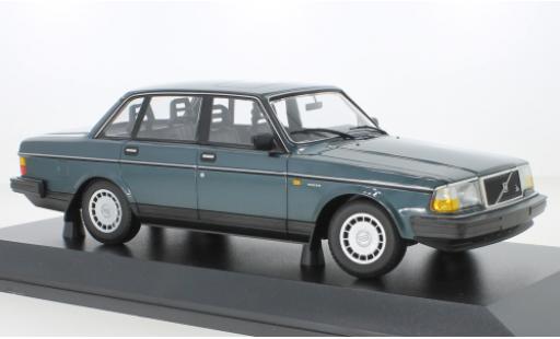 Volvo 240 1/18 Minichamps GL metallise turchese 1986 modellino in miniatura