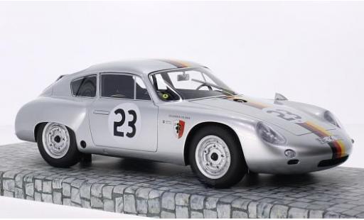 Porsche 356 A 1/18 Minichamps B 1600 GS Carrera GTL Abarth No.23 Scuderia Colonia GP Solitude 1962 G.Koch modellino in miniatura