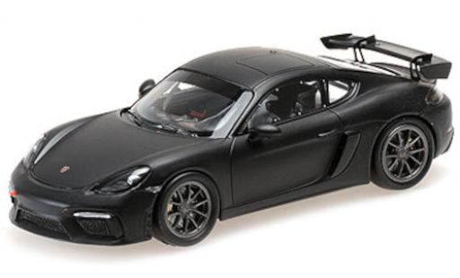 Porsche Cayman GT4 Clubsport 1/43 Minichamps 718 GT4 Clubsport matt-nero 2020 Plain Body modellino in miniatura