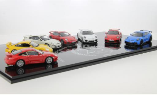 Porsche 911 1/43 Minichamps 7er Set: GT3 25th Anniversary GT3 1:43 modellino in miniatura