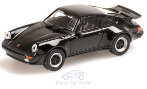 Porsche 930 Turbo 1/87 Minichamps 911 () Turbo nero 1977 modellino in miniatura