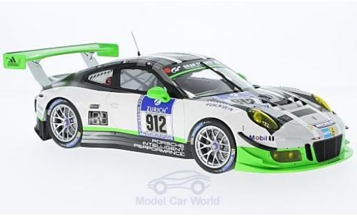 Porsche 991 GT3 R 1/18 Minichamps 911 () GT3 R No.912 24h Nürburgring 2016 M.Christensen/J.Bergmeister/F.Makowiecki/R.Lietz modellino in miniatura