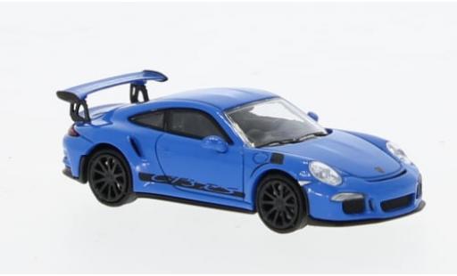 Porsche 991 GT3 RS 1/87 Minichamps 911  blau 2015 1:87 modellino in miniatura