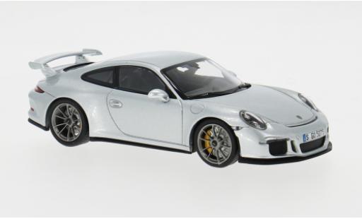 Porsche 991 GT3 1/43 Minichamps 911  silber Sport Auto Collection 2012 1:43 modellino in miniatura