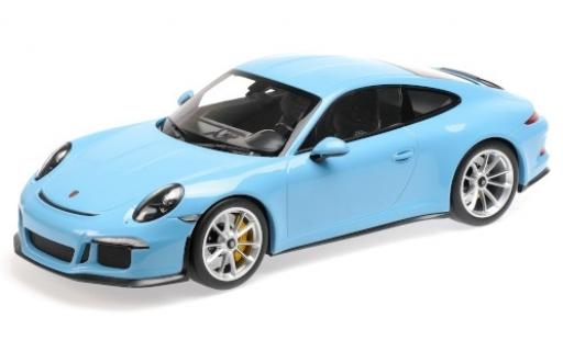 Porsche 991 R 1/12 Minichamps 911 () R blu 2016 modellino in miniatura