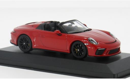 Porsche 992 Speedster 1/43 Minichamps 911 (991) rot 2019 1:43 modellino in miniatura