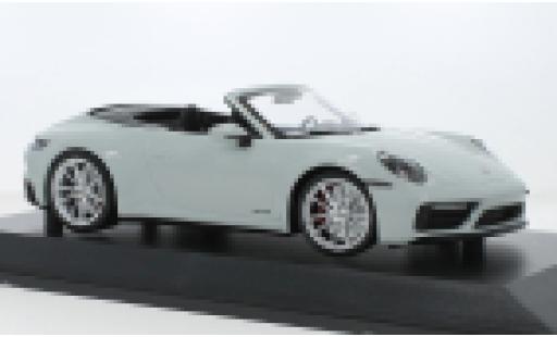 Porsche 992 GTS 1/18 Minichamps 911  Carrera 4 Cabriolet grau 2020 1:18 modellino in miniatura