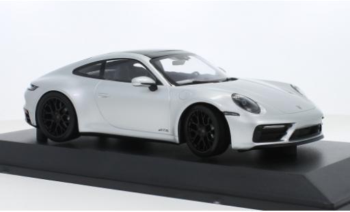 Porsche 992 GTS 1/18 Minichamps 911  Carrera 4 silber 2020 1:18 modellino in miniatura