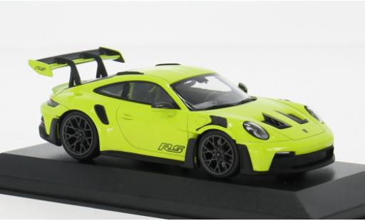 Porsche 992 GT3 R 1/43 Minichamps 911  S grün 2024 1:43 modellino in miniatura