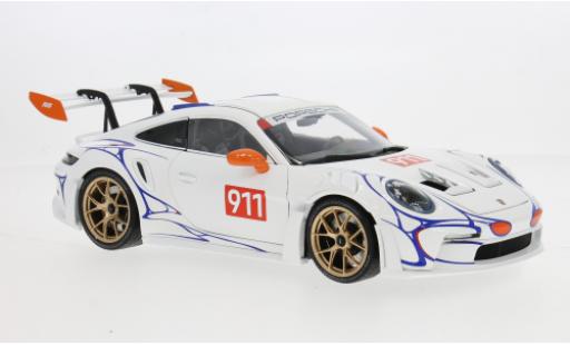 Porsche 992 GT3 R 1/18 Minichamps 911  S weiss/orange 2023 1:18 modellino in miniatura
