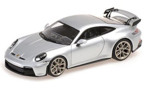 Porsche 992 GT3 1/43 Minichamps 911 () GT3 grigio 2020 modellino in miniatura