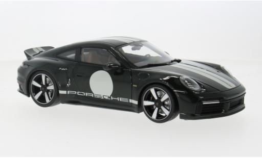 Porsche 992 1/18 Minichamps 911  Sport Classic metallise grün 2022 1:18 modellino in miniatura