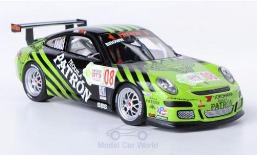 Porsche 997 GT3 CUP 1/43 Minichamps 911 GT3 Cup No.8 IMSA GT3 Cup Challenge 2009 E.Brown modellino in miniatura