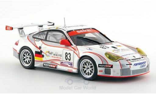 Porsche 997 GT3 RSR 1/43 Minichamps 911 GT3 RSR No.83 Seikel Motorsport 24h Le Mans 2006 L.E.Nielsen/P.Ehret/D.Farnbacher modellino in miniatura