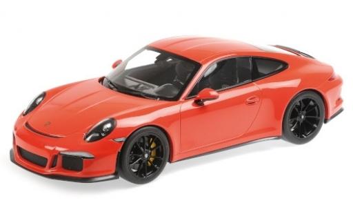 Porsche 991 R 1/12 Minichamps 911 R orange 2016 modellino in miniatura