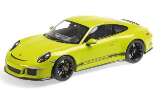 Porsche 991 R 1/12 Minichamps 911 R verde 2016 modellino in miniatura