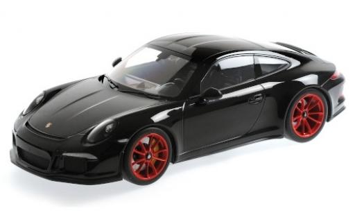 Porsche 991 R 1/12 Minichamps 911 R nero 2016 rosso jantes modellino in miniatura