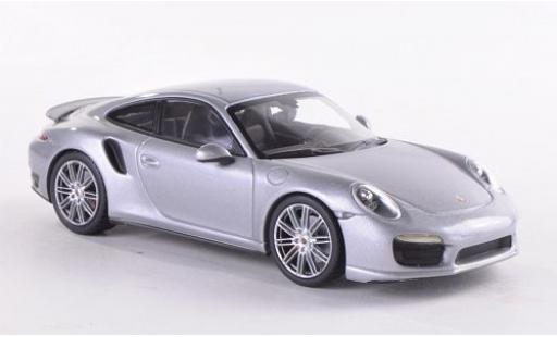 Porsche 991 Turbo 1/43 Minichamps 911 Turbo () grigio 2013 modellino in miniatura