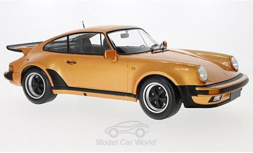Porsche 930 Turbo 1/12 Minichamps 911 Turbo metallico orange 1977 modellino in miniatura