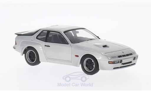 Porsche 924 1/43 Minichamps Carrera GT grigio 1981 modellino in miniatura