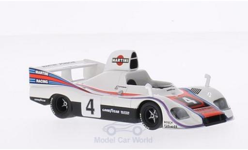 Porsche 936 1976 1/43 Minichamps /76 No.4 Martini Martini Coppa Florio Pergusa 1976 J.Mass/R.Stommelen modellino in miniatura