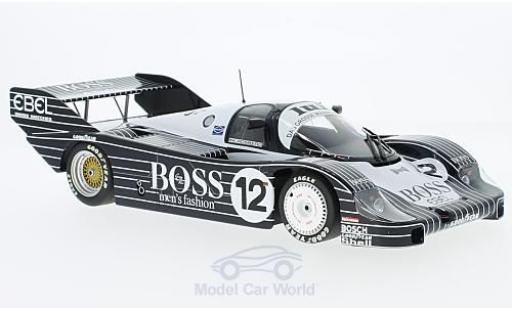 Porsche 956 1983 1/18 Minichamps K No.12 Kremer Racing Boss 200 Meilen von Nürnberg 1983 K.Rosberg modellino in miniatura